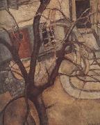 Amedeo Modigliani Cour d'atelier (mk38) oil on canvas